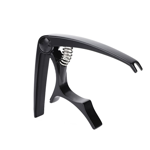 FC-03 Zinklegering Elektrisk Folk Gitarr Capo med Stallpinnsspännare