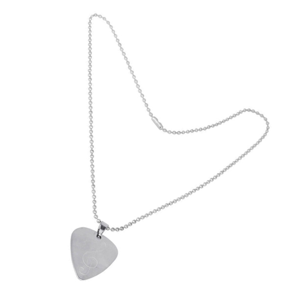 Klassisk gitarrbas plektrum halsband kedja instrument tillbehör(E)