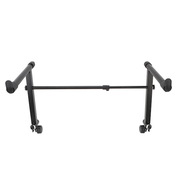 L-formet elektronisk klaverstativforlængeradapter, 2-trins keyboardstativ, 42-75 cm breddejustering
