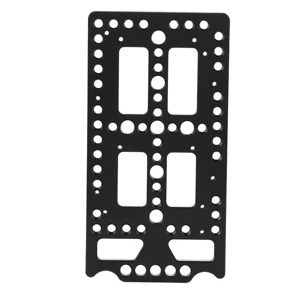 Batterimonteringsplade i aluminiumslegering til DSLR-kameraudstyr