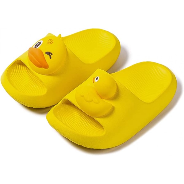 Børnesliders - Drenge og Piger Tøfler - Småbørns Strand Pool Slides Sandaler Slip-on Sommer Flip Flops