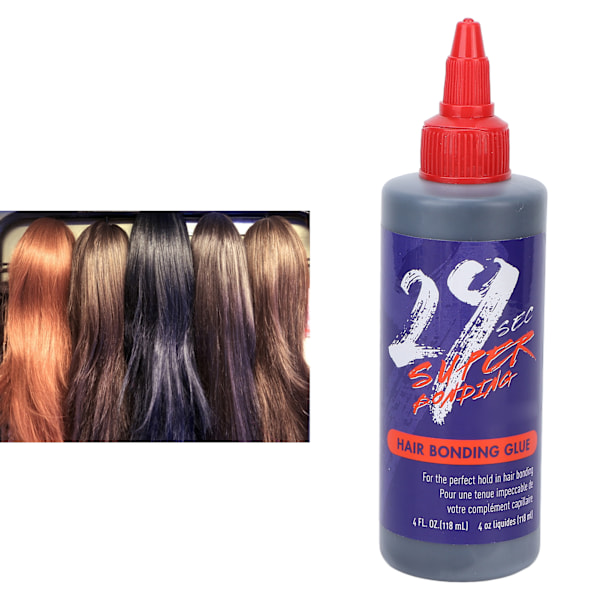Blonde Paryk Lim Stift Professionel Bærbar Hjem Salon Hårstykke Hår Bonding Lim 118ml