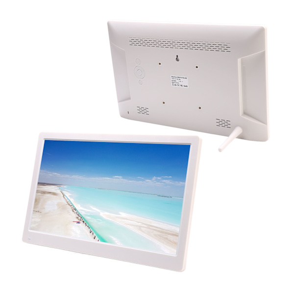 Digital fotoram 17 tum IPS Full View-skärm 1920 X 1080 Elektronisk fotoram för hem och resor