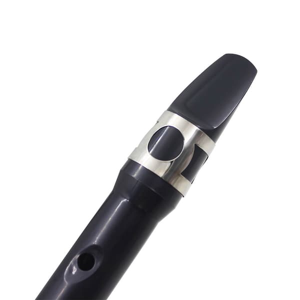 LADE Mini E-Flat Sax Saxofon med Mundstykke Instrument til Begyndere (Sort)