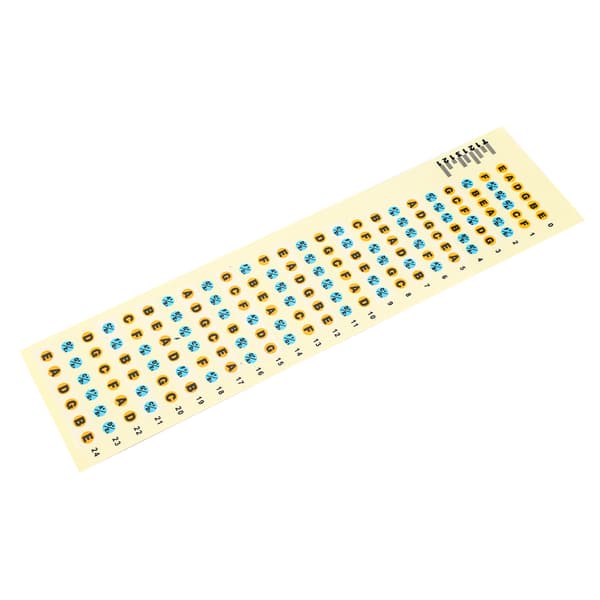 Guitar Fretboard Note Decals Fingerboard Frets Map Sticker til øvelse