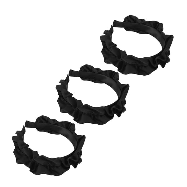 3 stk Fold Headband Elastisk Myk Stilig Elegant Hodebånd Hårbånd for Kvinner Jenter Hårstyling Tilbehør