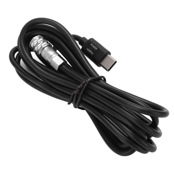 USB C til 2-pinners PD-utløserstrømkabel for BMPCC Blackmagic Pocket Cinema Camera 4K 6K