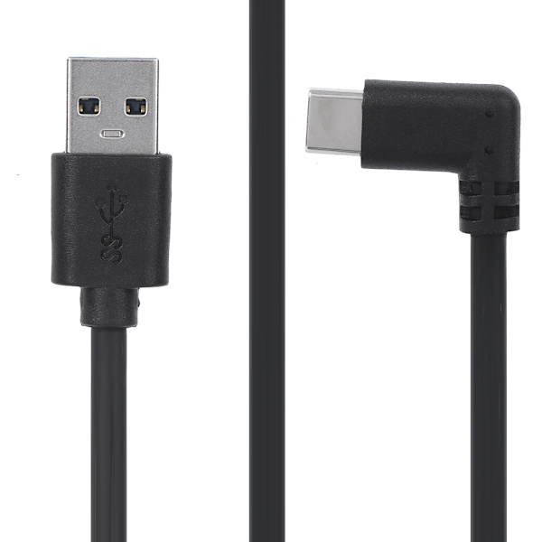 3 meter USB-kameraanslutningskabel typ C böj för Sony A7RIV A7RIII