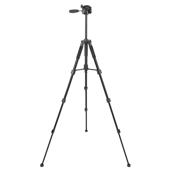 Zomei Q111 hopfällbart stativ i aluminiumlegering med panorering för SLR DSLR digitalkamera (svart)