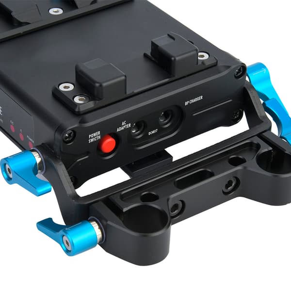 V-Mount batteriplade kamera strømforsyningssystem til 5D2/3 A7 GH4/3 BMPC
