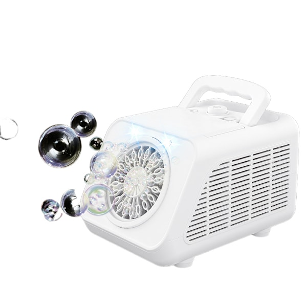 Bubbelmaskin Automatisk Bubbelblåsare för Barn: Batteridriven Bubbelmaskin för Småbarn 1-3 | 20000+ Bubblor, Utomhusleksaker för P white