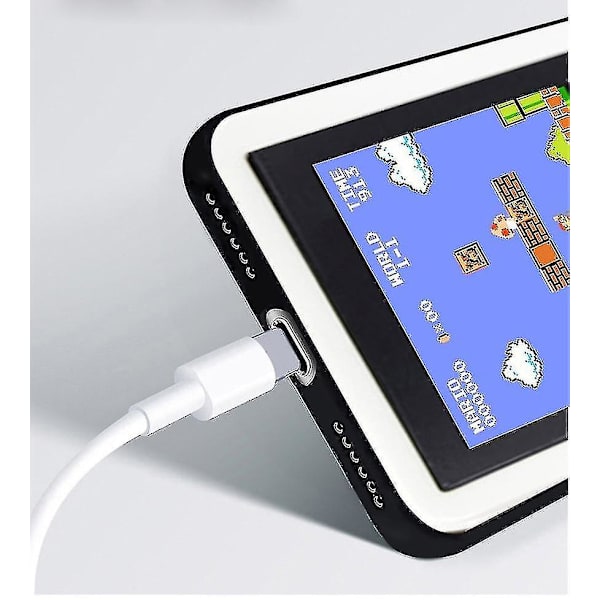 Spelbar Gameboy-fodral för iPhone 13 12 11 Pro Max Plus-fodral Retro spelkonsolskydd Hög kvalitet
