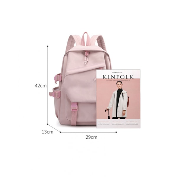 labubv - Rygsæk med tema: 42cm×28cm×21cm, Sødt karakterdesign til daglig brug green
