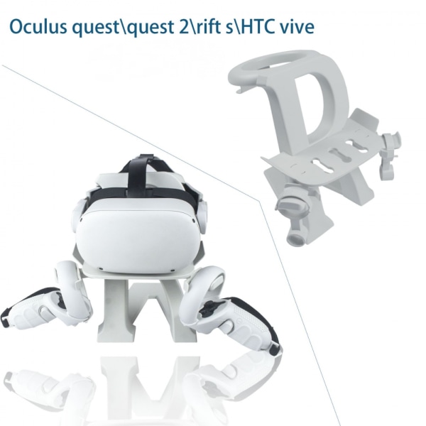 Citystore VR Controller Headset Storage Rack Bracket Display Stand för Oculus Quest 2