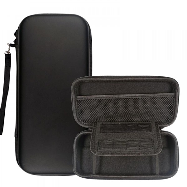 Spill- og støtsikker beskyttelsesveske for spillkonsoll - Switch Oled Hard Storage Bag Eva Box Set Case Bæretau - Svart