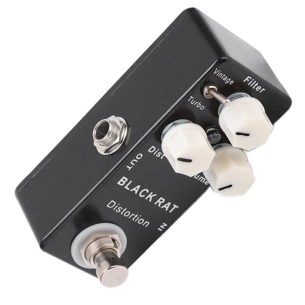 Forvrængning Guitar Pedal Elektrisk Effektor Enkelt Effekt Tilbehør med True Bypass Switch
