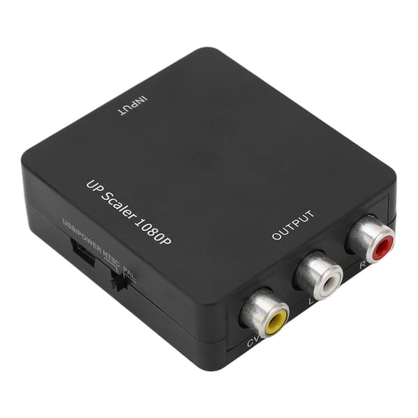 HD til AV Konverter HD Multimedia Interface til AV Videokonverter Splitter 1080P High Definition RCA Composite Adapter