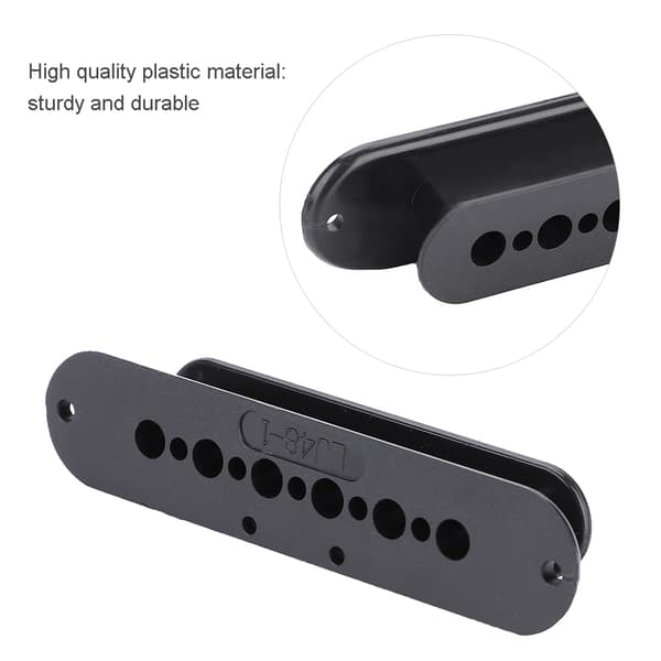 3 st. elektriska gitarr/basdelar - enkelspols pickup-spolslock (48+50+52mm)