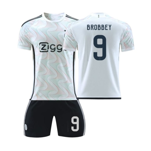 Ajax bortebarns fotballdrakt 23/24 9 BROBBEY L