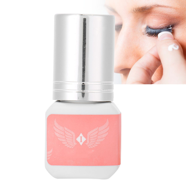 5ML Ögonfransförlängningslim Snabbtorkande Fransar Ympning Lim Övning Förlängningslim