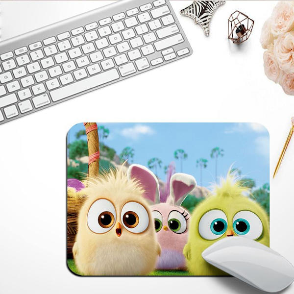 Oyun mouse pad 210x260x3 mm skridsikker gaming mouse pad kontor mouse pad (fugl) farve