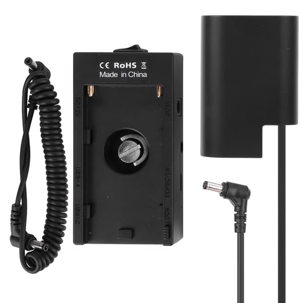 Full Coded DMW‑DCC12 Dummy Batteri Pack Koppling Adapter för GH3 GH4 GH5 GH5S Kamera