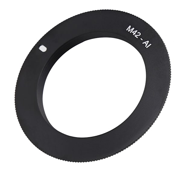1 st robust adapterring i aluminiumlegering M42 för Nikon AI-fäste DSLR-kameror