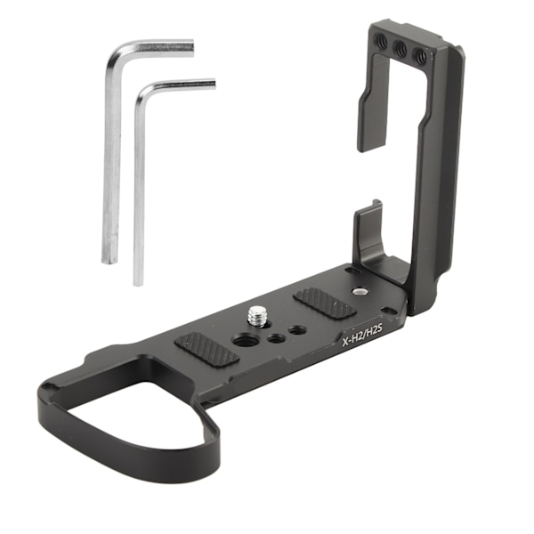 L-fäste Vertikal Horisontell Växling Snabbkopplingsplatta med 1/4 Tums Skruv för Fujifilm X H2 X H2S Kamera för DJI Ronin RS2 RS3 Stabilisator