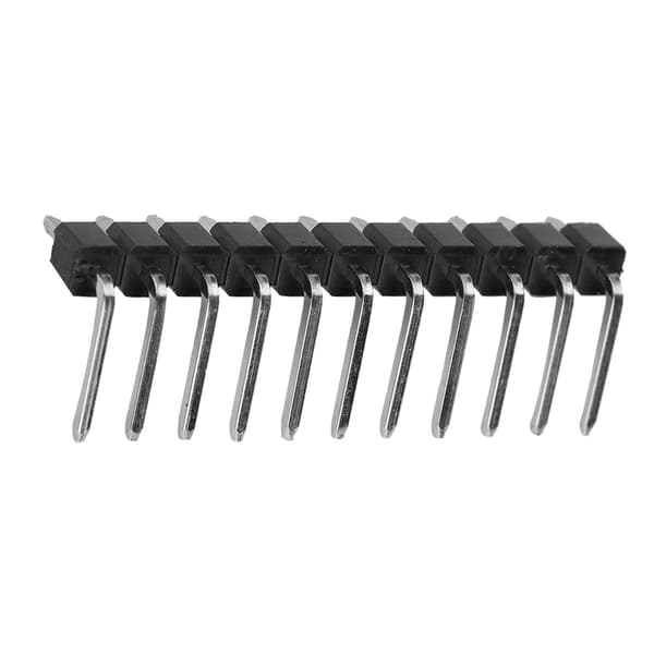 10 stk. 11-bens han single row 2,54 ben stift header stik til guitar pickup