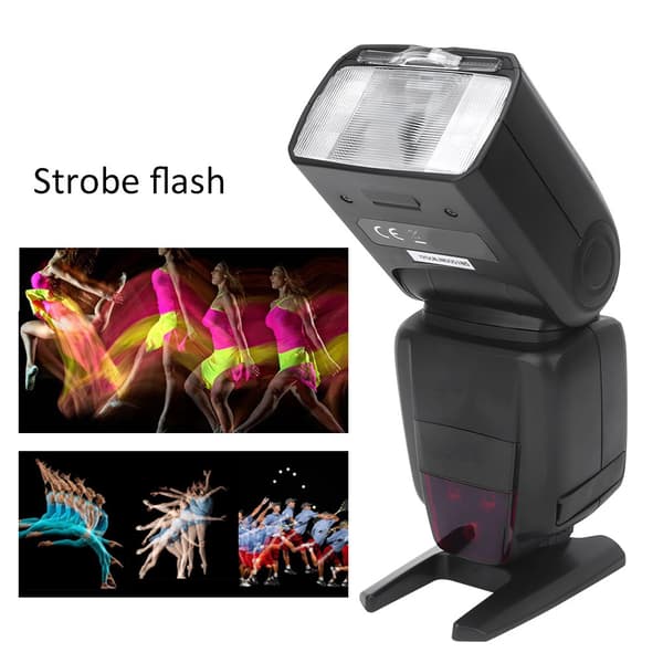 VISICO VS-765 2.4G trådløs kamera TTL Flash Speedlite til Canon 5D2/5D3/5D4/5DS/6D/6D2