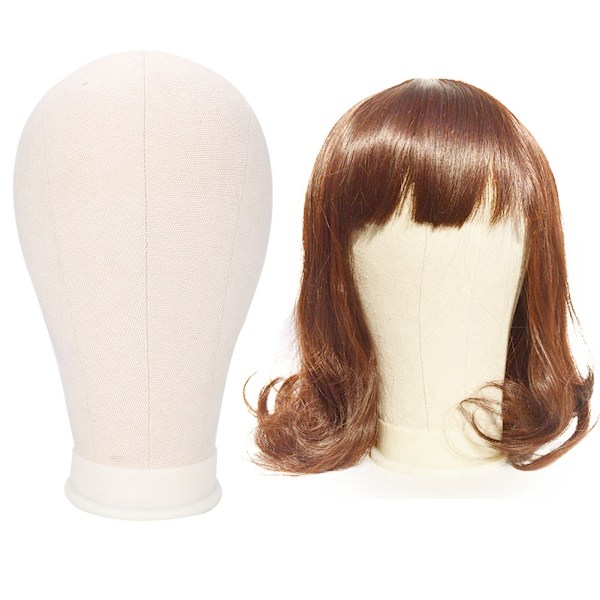 Øve Lærred Mannequin Hoved Styling Paryk Hoved Model Mannequin Manikin Hoved Paryk Holder (22in)