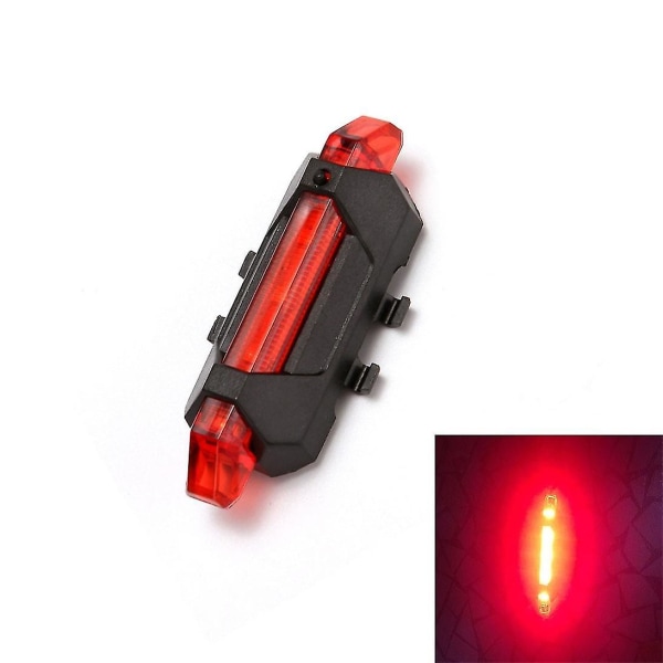 Varningsljus Night Safety Led Torch Light Bar Xiaomi M365 elektrisk skotertillbehör (röd)