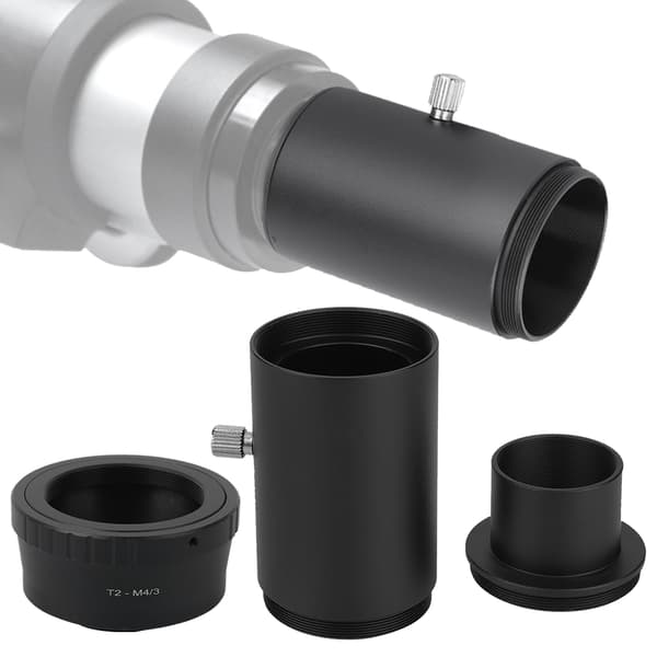 Astronomisk Teleskop 1,25 tommer Fast Forlængelsesrør M4/3 Adapter til T2‑M4/3 Adapterring