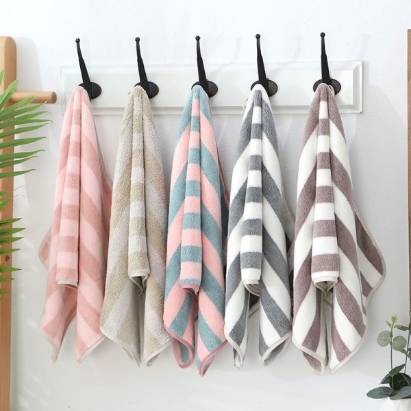 Ultra mjuka badlakan 4-pack 13,7\" x 29,5\"  Snabbtorkande  Mikrofiber korallfleece Mycket absorberande handduk för bad Fitness