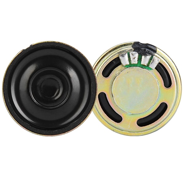 10 st 27 mm 8Ω 0,5 W runda högtalarhorn ljudhögtalare reparationsdelar