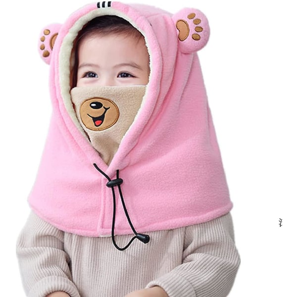 Balaclava mössa för barn barn nackvärmare vinter thermal fleecehatt Cap Cover