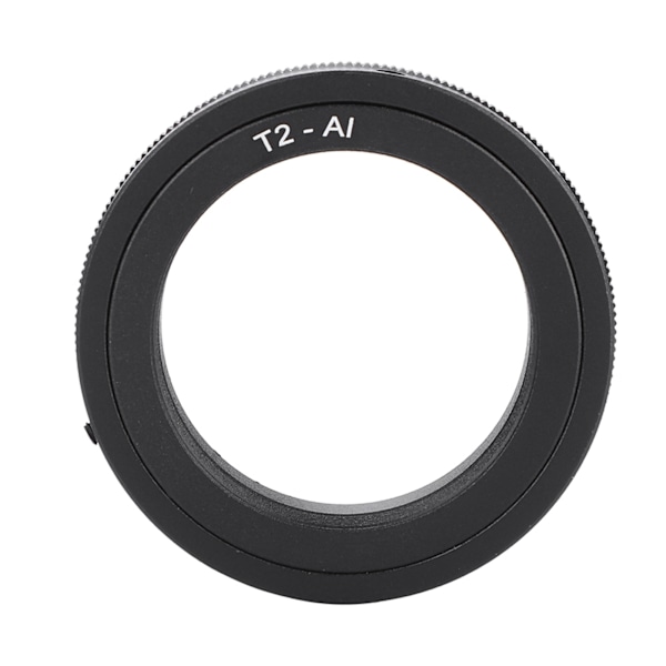 T2-adapterring T-fäste spegelobjektiv telefototeleskop till DSLR-kamera (T2-AI)