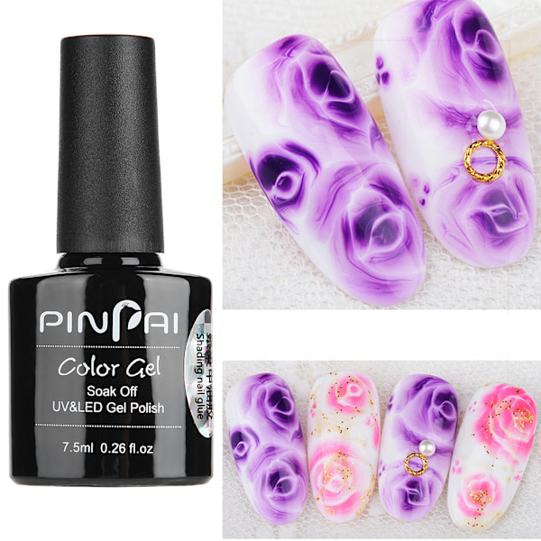 7,3 ml nagellack glitter glans soak off UV/LED gellack vanish manikyr lim