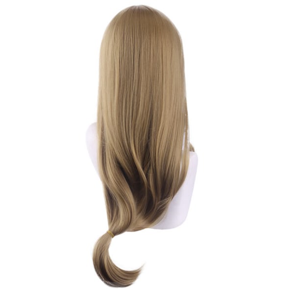 Micro Curly Långt Hår Peruk Fest Cosplay Kostym Peruk Damer, Halloween Cosplay 80cm Peruk