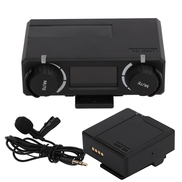 MOMA Lark 150 Trådlös Lavalier Mikrofon 2,4 GHz Digital TX RX Combo Kit Mic för DSLR-kamera