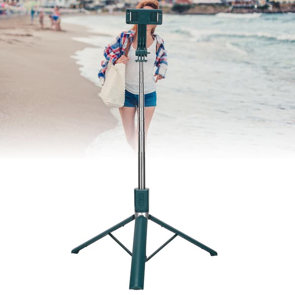 Selfie Stick Stativ Sammenleggbar Rustfritt Stål ABS Stabil 360° Multi Vinkel Skudd Trådløs Selfie Stick for IOS for Android