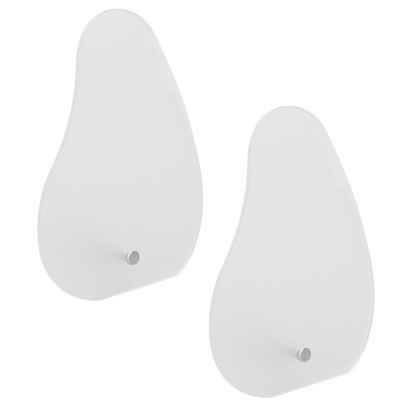 2 st nagelspetsfärgkort displayställ rack professionell hem salong akryl nagelkonst visningshållare