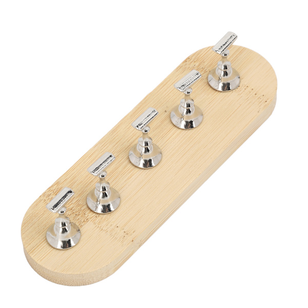 Negle Display Stativ DIY Log Tryk På Fiksering Magnetisk Falsk Negleholder til Begynder Manicure
