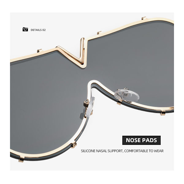 Mote Kattøye Solbriller Dame Vintage Retro Cateye Plast Ramme