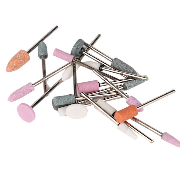 100 st professionella nagelborr set manikyr pedikyr nagelpolering tillbehör