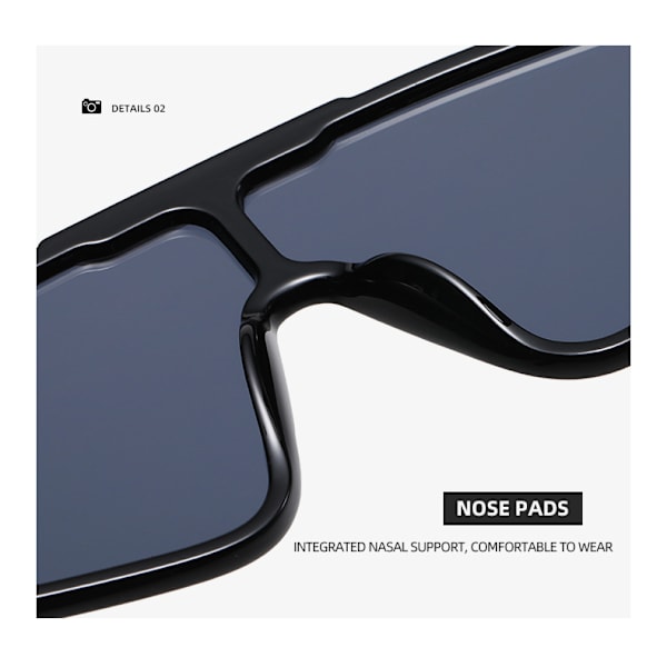 Wekity Wrap Around Sport Solglasögon för Kvinnor Trendiga Mode Athletic Shades