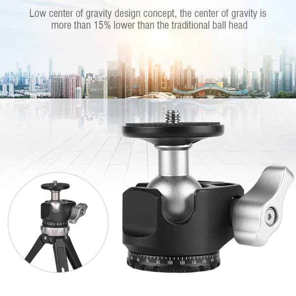 D25 Kuglehoved Mini Kuglehoved Bærbart Gimbal til Stativ Monopod til Kamera