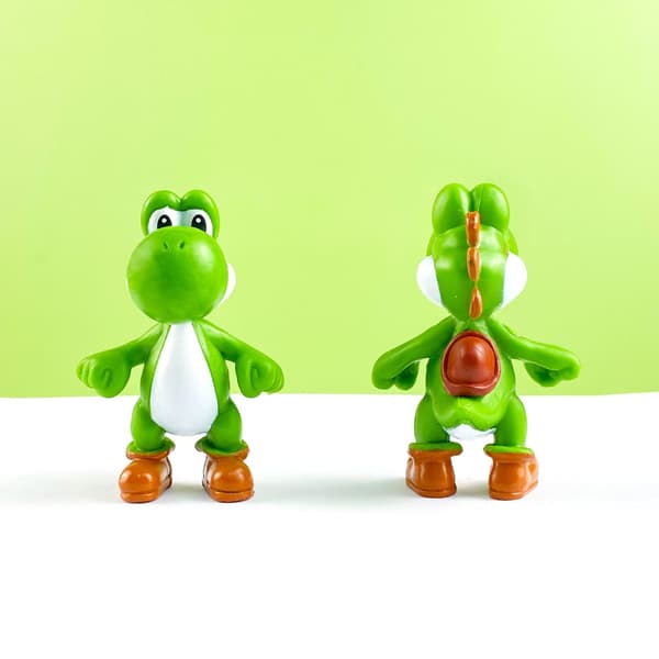 18 Super Mary Blind Box Håndlagde Mario Spillleker, Dukker, Vridde Egg, Bilkakepynt