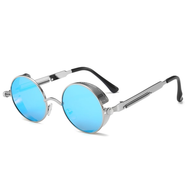 ModebladSolglasögon Båglösa glasögon för kvinnor män Halloween festglasögon Trendiga glasögon UV 400 skydd