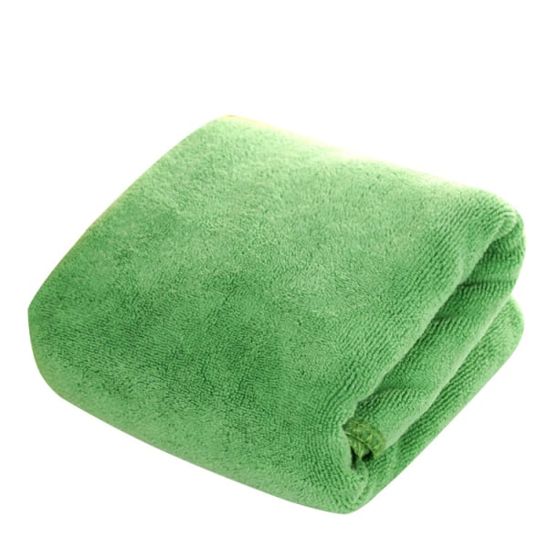 Mikrofiberrengöringsdukar, icke-slipande, återanvändbara och tvättbara - 23,6 x 70,8" grön (2-pack)